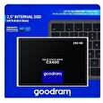 GOODRAM SSD CX400 Gen.2 256GB, SATA III 7mm, 2,5"
