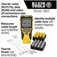 Klein Tools - LAN TESTER - VDV Scout® Pro 3 Tester Kit, ID 18xRJ-45, 18x F-konektor