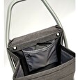 Nákupní taška Rolser Com Tweed Polar 8 na kolečkách, fialová