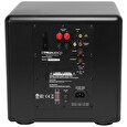 TruAudio CSUB-8 - Kompaktní aktivní 8" subwoofer, 150 W integrovaný zesilovač