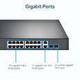 Switch TP-LINK TL-SG1218MP 18x GLan, 16x PoE+, 2x SFP Combo, 250W