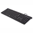 Hama klávesnice Basic KC 200/ drátová/ USB/ CZ+SK/ černá