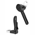 Hama Bluetooth headset MyVoice1300/ mono/ pro 2 zařízení/ hlasový asistent (Siri, Google)/ černý