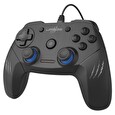 Hama uRage gamepad Vendetta 100/ USB/ 8-směrový ovladač/ pro PC/ 2 m/ černý