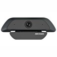 Hikvision webkamera DS-U12/ 2Mpx CMOS Sensor/ 1080p/ vestavěný mikrofon/ držák/ Plug and Play/ USB 2.0/ kabel 2 m/ černá