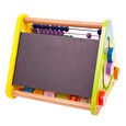 Hračka Bigjigs Toys Baby Aktivní trojúhelník s angličtinou
