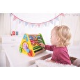Hračka Bigjigs Toys Baby Aktivní trojúhelník s angličtinou