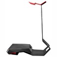 MSI držák headsetu + Qi bezdrátová nabíječka IMMERSE HS01 COMBO/ kovový/ výška 245 mm
