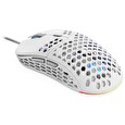 SPC Gear herní myš LIX onyx white / drátová / optická / PMW3325 / 800-8000dpi/1000Hz/ 6 tlačítek/ 59g / RGB / USB / bílá