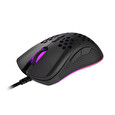 Genesis herní optická myš KRYPTON 550/RGB/Herní/Optická/Pro praváky/8 000 DPI/Drátová USB/Černá