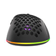 Genesis herní optická myš KRYPTON 550/RGB/Herní/Optická/Pro praváky/8 000 DPI/Drátová USB/Černá