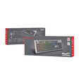 Herní klávesnice Genesis Rhod 500 RGB, US layout, 6-zónové RGB podsvícení