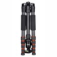 Rollei Stativ Traveller/ Zátěž 8kg/ Vytažený 148,5 cm/ Karbon/ Černý