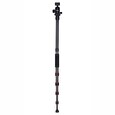 Rollei Stativ Traveller/ Zátěž 8kg/ Vytažený 148,5 cm/ Karbon/ Černý