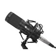 Streamovací mikrofon Genesis Radium 300,XLR, kardioidní polarizace, ohybné rameno, pop-filter
