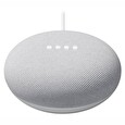 Google hlasový asistent Nest Mini chalk/ 2. generace/ Google Assistant/ Wi-Fi/ Bluetooth/ CZ adaptér/ šedý