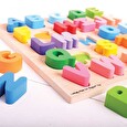 Hračka Bigjigs Toys Baby Abeceda velká písmena