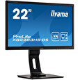 22" iiyama XB2283HS-B5: VA, FullHD@75Hz, 250cd/m2, 4ms, VGA, HDMI, DP, height, pivot, černý