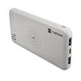 NATEC bezdrátová powerbanka TREVI 10 000mAH, bílá