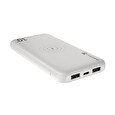 NATEC bezdrátová powerbanka TREVI 10 000mAH, bílá