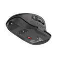 Natec optická myš FALCON/Kancelářská/Optická/Pro praváky/3 200 DPI/Bezdrátová Bluetooth/Černá