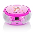Rádio GoGEN MAXIPREHRAVAC B s CD/MP3/USB, s mikrofonem, růžová/purpurová