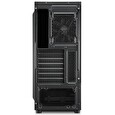 Sharkoon skříň SLIDER / ATX / 120MM / USB 3.0 / ARGB / tvrzené sklo / černý