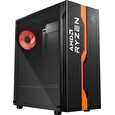 MSI skříň MAG VAMPIRIC 011C AMD Edition/ bez zdroje/ temperované sklo/ 1x RGB 120 mm fan/ 1x USB3.0/ 2x USB2.0/ černá