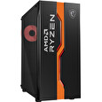 MSI skříň MAG VAMPIRIC 011C AMD Edition/ bez zdroje/ temperované sklo/ 1x RGB 120 mm fan/ 1x USB3.0/ 2x USB2.0/ černá
