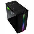 BitFenix skříň Saber / ATX / 2x120mm / 2x USB 3.0 / RGB / tvrzené sklo / černá