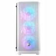 BitFenix skříň Nova Mesh TG / ATX / 4x120mm / USB 3.0 / ARGB / tvrzené sklo / bílá