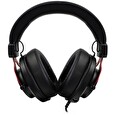 Arozzi herní sluchátka ARIA Black-Red/ náhlavní/ 2x 3,5" jack/ redukce na 1x 3,5" jack/ odnímatelný mikrofon