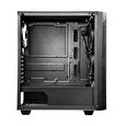 CHIEFTEC skříň Miditower Gaming HUNTER, Black, 4x RGB Rainbow Fan, 2 x USB 3.0, side glass