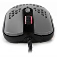 Arozzi herní myš FAVO Ultra Light Black-Grey/ drátová/ 16.000 dpi/ USB/ 7 tlačítek/ RGB/ černošedá
