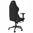 SPC Gear SR600F RD herní židle textilní černočervená