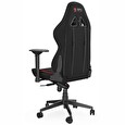 SPC Gear SR600F RD herní židle textilní černočervená