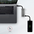 Axagon HMC-4G2, USB 3.2 Gen 2 10 Gb/s hub, porty 2x USB-A, 2x USB-C, kabel USB-C 13cm