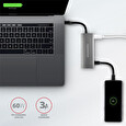 Axagon HMC-5G2, USB-C 3.2 Gen 2 10 Gb/s hub, porty HDMI 4K/30Hz + 2x USB-A + 2x USB-C, PD 60W, kabel USB-C 13cm
