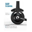 Sluchátka Mpow PRO Business headset - bezdrátová černá