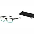 Gunnar kancelářske/herní brýle CRUZ ONYX-TEAL * čírá skla * BLF 35 * NATURAL focus
