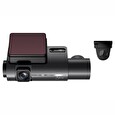 CEL-TEC palubní kamera do auta K5 Triple/Přední, zadní 1080p/ vnitřní kamera HD/3" IPS LCD/WiFi/g senzor/