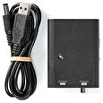 Nedis digitální audio převodník/ 1cestný/ zásuvka RCA (SPDIF)/ zásuvka Toslink/ černý