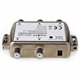 Nedis zesilovač CATV/ maximální zesílení 9 dB/ 85-1218 MHz/ 4 výstupy/ zpětný kanál - 7,5 dB/ 5-65 MHz/ konektor F/ šedý