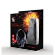 Gembird sluchátka s mikrofonem GHS-05-B, gaming, černo-modrá, 1x 4-pólový 3,5mm jack