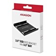 Axagon RHD-125B, kovový rámeček pro 1x 2.5" HDD/SSD do 3.5" pozice, černý