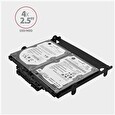 Axagon RHD-435, kovový rámeček pro 4x 2.5" nebo 2x 2.5" HDD/SSD a 1x 3.5" HDD do 5.25" pozice