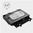 Axagon RHD-435, kovový rámeček pro 4x 2.5" nebo 2x 2.5" HDD/SSD a 1x 3.5" HDD do 5.25" pozice