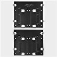 Axagon RHD-435, kovový rámeček pro 4x 2.5" nebo 2x 2.5" HDD/SSD a 1x 3.5" HDD do 5.25" pozice