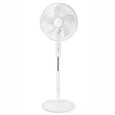 Nedis Wi-Fi chytrý ventilátor/ stojanový/ velikost 40 cm/ výkon 45 W/ funkce oscilace/ Android/iOS/ bílý