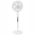 Nedis Wi-Fi chytrý ventilátor/ stojanový/ velikost 40 cm/ výkon 45 W/ funkce oscilace/ Android/iOS/ bílý